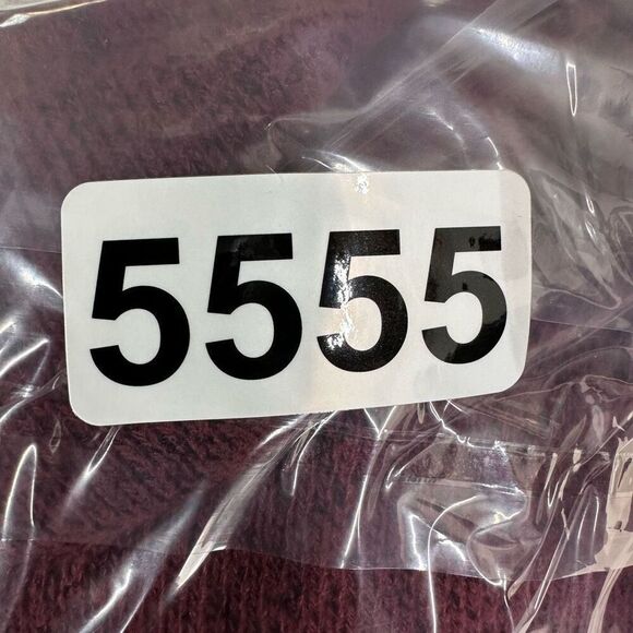 sahalie Sweatshirt Mens Large Burgundy 1/4 Snap Fleece‎ Better Sweater Pullover - Picture 9 of 9